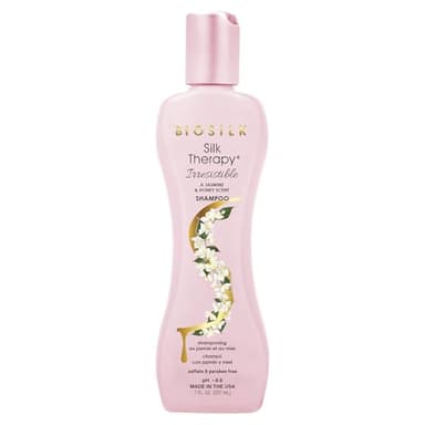 BioSilk Irresistible Collection Silk Therapy Shampoo, Cleanses & Removes Buildup, Jasmine & Honey Scent, Sulfate, Paraben, & Cruelty-Free, 7 Oz - Image 1
