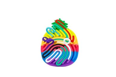 Sensory Activity Board, Silicone Maze Sensory Toy ,Sensory Toys for Kids with Autism,Quiet Fidget Toys,Fidget Toys Adults, Quiet Touch Toy, Great for Ages preschoolers to Adults ,with 18 Strings - Image 4