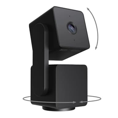 WYZE Cam Pan v3 Indoor/Outdoor IP65 1080P 360° Pan/Tilt/Zoom WiFi Smart Home Security Camera, Motion Tracking for Baby/Pet, Color Night Vision, Works with Alexa&Google Assistant, Free Expert Setup - Image 1