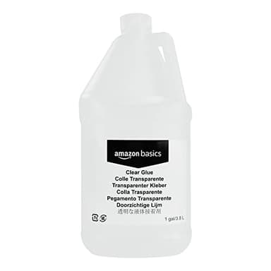 Amazon Basics All Purpose Washable School Clear Liquid Glue - Great for Making Slime, 128 fl oz - Image 2
