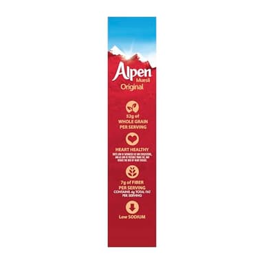 Alpen Original Muesli, Swiss Style Muesli Cereal, Whole Grain, Non-GMO Project Verified, Heart Healthy, Kosher, Vegan, 14 Oz Box (Pack of 6) - Image 7