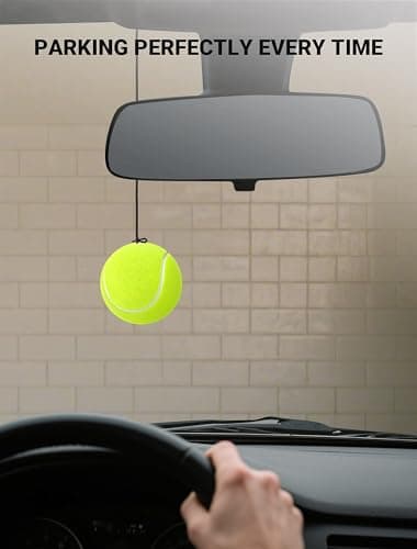 SARDVISA 2-Packs Tennis Ball Garage Parking Aid with Non-Elastic String, Precise Garage Car Stop Indicator w/Adjustment Buckle, Easy Installation, Parking Stopper Assist for Garage Accessories - Image 7