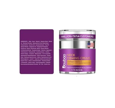 Advanced Neck Firming Cream – 3% Retinol & Hyaluronic Acid for Wrinkle Reduction, Lifting & Skin Tightening – Anti-Aging Moisturizer for Face, Neck & Décolleté – Deep Hydration, 1.7 FL OZ - Image 7