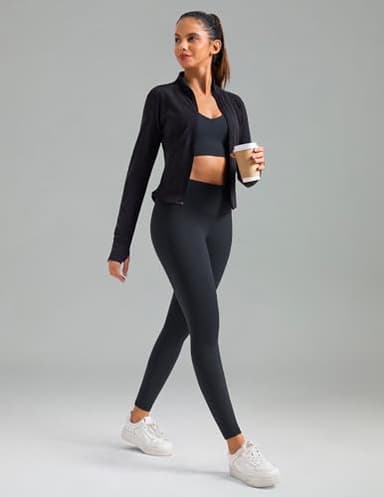 Colorfulkoala Women's Dreamlux High Waisted Workout Leggings 25" Inseam 7/8 Length Yoga Pants (L, Blue Ink) - Image 6