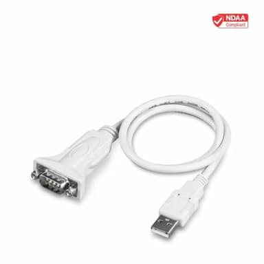 TRENDnet USB to Serial 9-Pin Converter Cable, TU-S9, USB to RS232 Serial Adapter, Supports Windows & Mac, 64cm (25 in.) Cable Length, NDAA Compliant, Plug & Play, White - Image 10