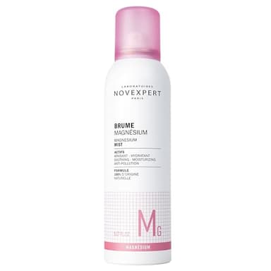 Novexpert Magnesium Mist - Hydrating Facial Spray Treatment - Soothing and Refreshing Spritz of Moisture for Face - Revitalize Your Skin in Seconds - Protective Formula for All Day Comfort - 5 Oz - Image 1