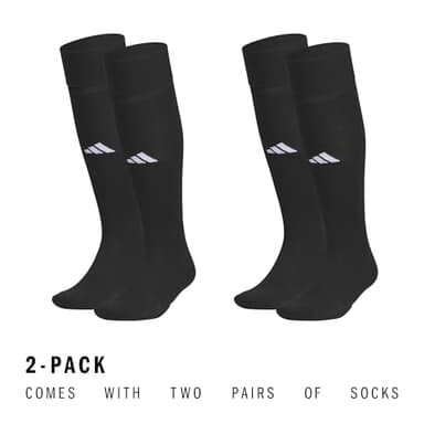 adidas Unisex Rivalry Soccer Socks (2-Pack) Over-the-Calf Athletic Fit for Men & Women - Image 5