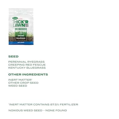 Scotts Turf Builder Thick'R Lawn Sun and Shade, Combination Seed, Fertilizer and Soil Improver, Thickens Thin Grass, 12 lbs. - Image 11
