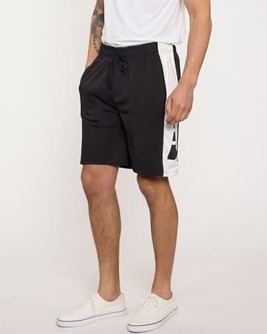 5 Pack Men’s Active Quick Dry Fit Short Pockets Athletic Running Gym Basketball Workout Activewear Sports Men, Set 10, L, Pack of 5 - Image 2