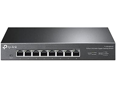TP-Link TL-SG108-M2 - 8 Port Multi-Gigabit Unmanaged Network Switch, Ethernet Splitter, 𝟮.𝟱𝗚𝗯 Bandwidth, Plug & Play Desktop/Wall-Mount Fanless Metal Design - Image 1