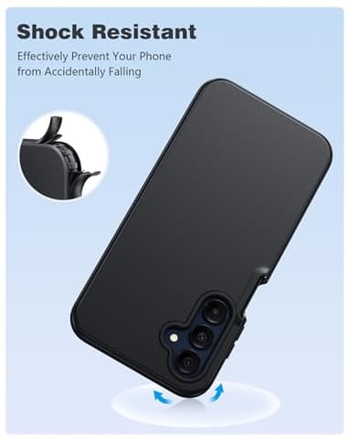 FNTCASE for Samsung Galaxy A16-5G Case: Phone Case with Built-in Screen Protector Protective Silicone Cell Phone Cover Rugged Shockproof Full Protection Slim Dual Layer Case - Image 7