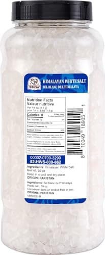 52USA Himalayan White Salt Coarse, Sea Salt for Grinder Refill, 39 oz (2.4 Pound), Pure Nature Himalayan Salts, Coarse Salts Perfect for Cooking, BBQ, Baking, Kosher Salt - Image 2