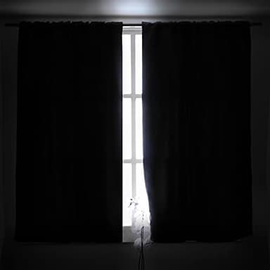 BGment Blackout Curtains 40 Inch Length for Cafe - 38 x 40 Inch Short Window Curtains Rod Pocket and Back Tab Thermal Insulated Room Darkening Curtains for Kitchen Bathroom, 2 Panels, Champagne - Image 7
