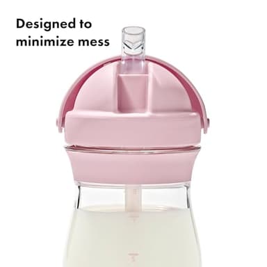 OXO Tot Transitions Straw Cup 9 oz. - Opal and Blossom - 2 Pack - Image 4