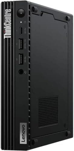 Lenovo ThinkCentre M90q Tiny Desktop Computer, 10th Gen Intel Core i5, 16GB DDR4 RAM, 256GB SSD, Keyboard & Mouse, WiFi, Type-C, HDMI, Windows 11 Pro(Renewed) - Image 2