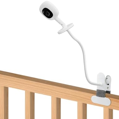 Baby Monitor Mount Compatible with Nanit Pro Smart Baby Monitor & Flex Stand ,Also for Cameras with 1/4 Screw Mount Flexible Long Gooseneck ArmBaby Camera Holder Stand Without Tools - Image 1