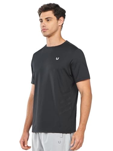 NORTHYARD Breathable 2.0™ Men's Athletic Workout Shirts Moisture Wicking Short Sleeve T-Shirt for Training Running BLACK-2XL - Image 2