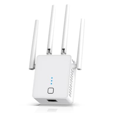 nonser WiFi Extender, 2024 Fastest WiFi Booster 1200Mbps Dual Band (5GHz/2.4GHz) WiFi Extenders Signal Booster for Home, WiFi Repeater with Ethernet Port Covers up to 10000sq. ft and 55 Devices - Image 1