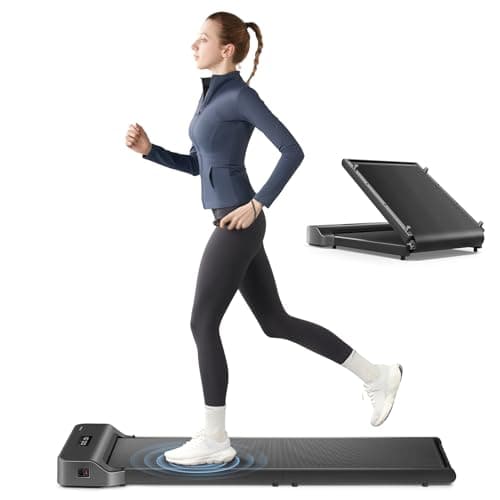 WALKINGPAD Z1 Foldable Walking Pad Treadmill for Home Office, Under Desk Treadmill with Adaptive Speed Control, Compact Design for Small Spaces, No Assembly Needed - Image 1