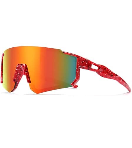 SEKKAF Youth Baseball Sunglasses for Boys Girls Age 6-12 Softball Cycling Sports Sunglasses for Kids Lightweight Frame - Image 1