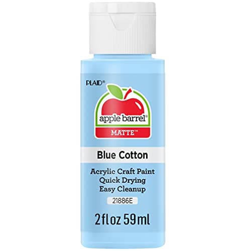 Apple Barrel Blue Cotton paint, 2 oz, 2 Fl Oz - Image 1