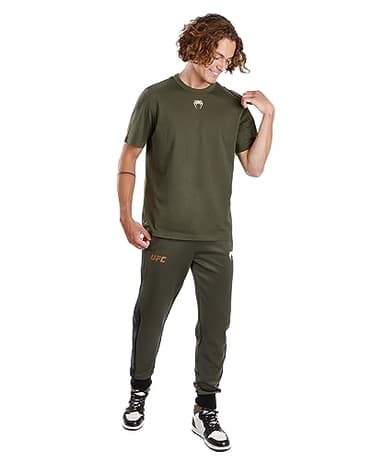 UFC Adrenaline Fight Week T-Shirt, Khaki, X-Large Short - Image 2