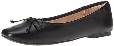 The Drop Women's Pepper Ballet Flat with Bow, Black, 8 - Image 1