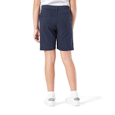 Levi Strauss Signature Gold Girls' Uniform Shorts, (New) Navy Blazer, 12 - Image 3