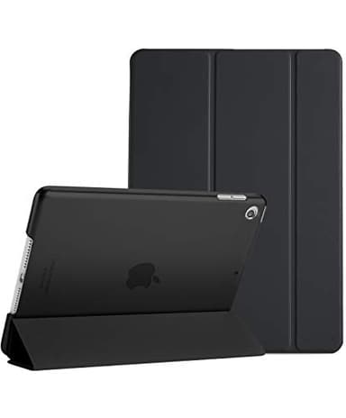 ProCase for iPad 9th/ 8th/ 7th Generation Case 10.2 Inch (2021/2020/2019 Release), 10.2 iPad Case 9th/ 8th/ 7th Gen Cover, Slim Smart Cover with Translucent Hard Shell Back -Black - Image 1