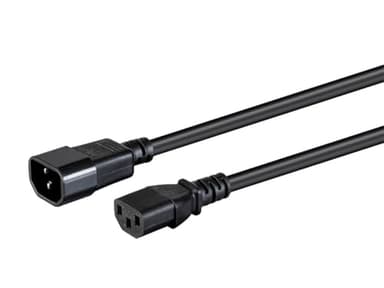 Monoprice USB Type-A to USB Type-B 2.0 Cable - Gold Plated Connectors, 5-Pack, 28/24AWG, 10 Feet, Black - Image 1