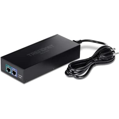 TRENDnet 10G PoE++ Injector, Supplies PoE (15.4W), PoE+ (30W), or PoE++ (90W), Converts a Non-PoE Port to A PoE ++ 10G Port, Metal Housing, Black, TPE-319GI - Image 8
