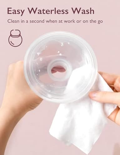 Momcozy Natural Breast Pump Wipes for Pump Parts Cleaning On-the-go, 30 Count (Pack of 3), Flash Clean & Resealable Pump Wipes - Image 4