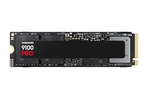 Samsung SSD 9100 PRO 2TB, PCIe 5.0x4 M.2 2280, Seq. Read Speeds Up to 14,800MB/s, Best for AI Computing, Gaming, and Heavy Duty Workstations (MZ VAP2T0B/AM) - Image 1