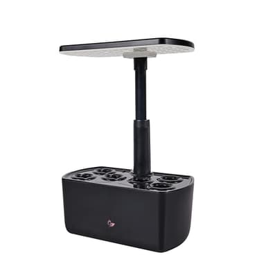 AeroGarden Harvest Lite, Indoor Garden Hydroponic System with LED Grow Light, Holds up to 6 AeroGarden Pods, Black - Image 10