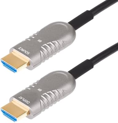 StarTech.com 30ft (9.1m) HDMI 2.1 Hybrid Active Optical Cable (AOC), CMP Plenum, 8K 60Hz, Ultra High Speed HDMI 2.1/2.0 Cable - Image 3
