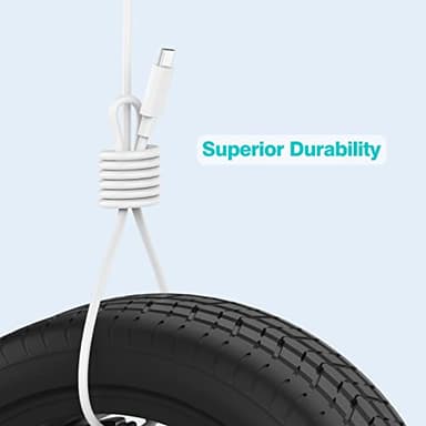 USB C to USB C Cable 100W for MacBook Pro/Air Charger, iPad Pro 13/12.9/11 inch, Air 5/4, Mini 6, iPhone 16/15 Pro Max Plus, Samsung, Type C PPS Fast Charging Cord 6.6FT - Image 7