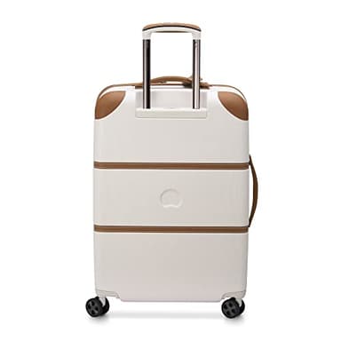 DELSEY PARIS Chatelet Air 2.0 Hardside Luggage with Spinner Wheels, Angora, Checked-Medium 24 Inch - Image 8