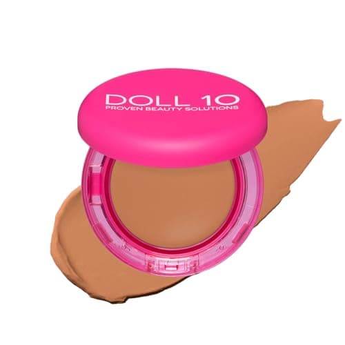 Doll 10 Peptide Bounce Balm Foundation™ – Hydrating, Age-Defying Foundation for Older Women, All Skin Types – Vegan, Clean, Natural, Medium Buildable Coverage, Blurs Fine Lines - [Medium] - Image 1