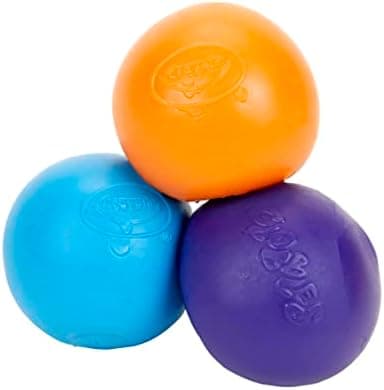 Crayola Globbles Squish Toys (16ct), Christmas Stocking Stuffers & White Elephant Gifts, Sticky Stress Ball for Adults & Kids, Squishy Balls, Calming Sensory Toys for Stress Relief - Image 6