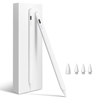 Cisteen Stylus Pen for iPad 2025-2018 with Faster Charge,Tilt Sensor Pencil Compatible with iPad 10/9/8/7/6,11th A16,Air 11/13 M2/M3,Pro 11/13 M4,Pro 12.9",Air 5/4/3,Mini 7/6/5 - Image 1