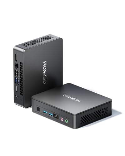 GEEKOM A5 Pro Mini PC (2025), with AMD Ryzen 7 5825U, 32GB RAM, 1TB NVMe SSD, Radeon Vega 8 Graphics, Windows 11 Pro, 8K Quad Display, Dual HDMI, 6 X USB, SD Slot (A5-R3 7430U, 16GB+1TB) - Image 1