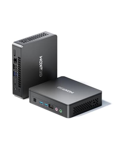 GEEKOM A5 Pro Mini PC (2025), with AMD Ryzen 7 5825U, 32GB RAM, 1TB NVMe SSD, Radeon Vega 8 Graphics, Windows 11 Pro, 8K Quad Display, Dual HDMI, 6 X USB, SD Slot (A5-R3 7430U, 16GB+1TB) - Image 1