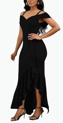2025 Wedding Guest Dresses for Women Black Gowns Formal Evening Gala Mermaid Elegant Dresss - Image 2