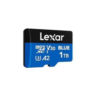 Lexar 1TB Blue Micro SD Card Up to 160MB/s, microSDXC UHS-I Memory Card with SD Adapter, C10, U3, A2, V30, Full HD, 4K UHD, High Speed TF Card - Image 8