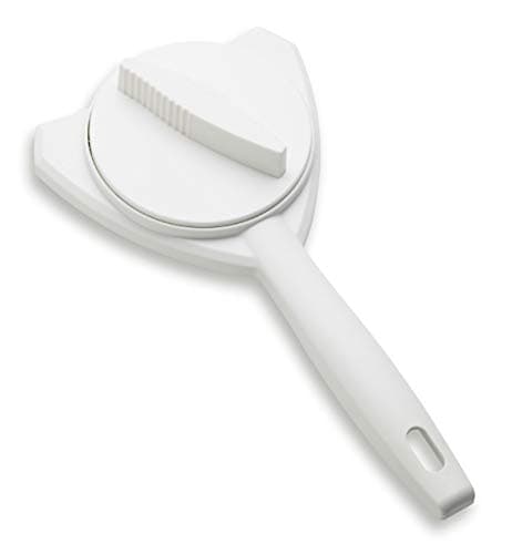 KUHN RIKON Strain-Free Gripper Opener for Jars and Bottles, 10 x 5 x 2.25 inches, White - Image 1