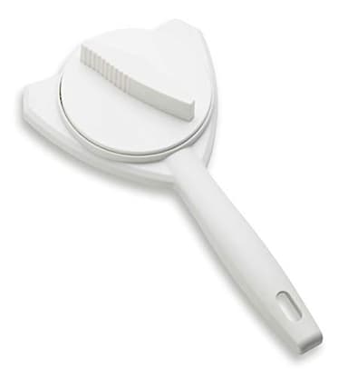 KUHN RIKON Strain-Free Gripper Opener for Jars and Bottles, 10 x 5 x 2.25 inches, White - Image 1
