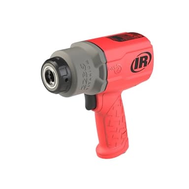 Ingersoll Rand 2236QTIMAX-R DXS2 1/2" Air Impact Wrench, Quiet, 1500 ft-lb Torque, Titanium Hammercase, Friction Ring Retainer, Red - Image 4