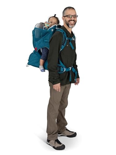 Osprey Poco SLT Lightweight Child Carrier Backpack, Black - Image 16