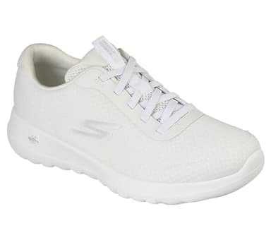 Skechers Performance Women's GO Walk Joy - Ecstatic, White/Blue,9 - Image 2