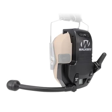 WALKER'S Razor Walkie Talkie Attachment - 22 Channels 3 Miles Range Distance Voice-Activated Handsfree Communication Device for Razor Shooting Muffs, 3 AAA Batteries Included - Image 5